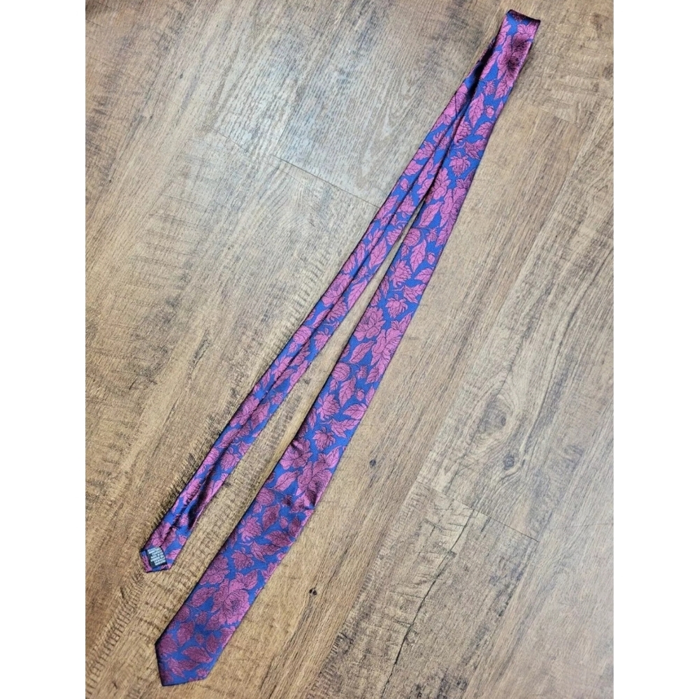 Le Chateau vintage silk skinny tie